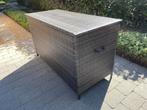 Opbergbox kussens loungeset enz......, Ophalen, Zo goed als nieuw, Wicker, Loungeset