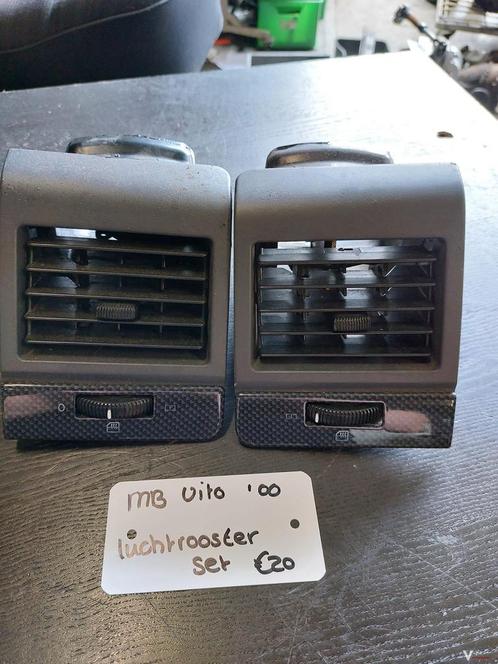 MB Vito Luchrooster set '00, Auto-onderdelen, Dashboard en Schakelaars, Gebruikt, Ophalen of Verzenden