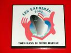 * LES ENFOIRES 2002 - TOUS DANS LE MEME BATEAU *, CD & DVD, Utilisé, Enlèvement ou Envoi