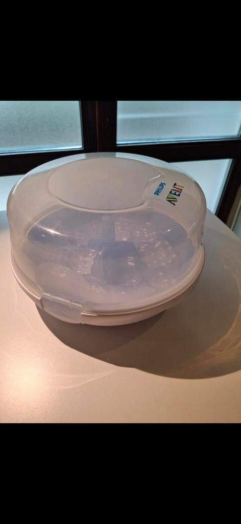 Philips Avent -magnetron stoomsterilidator voor baby flesjes, Kinderen en Baby's, Babyvoeding en Toebehoren, Zo goed als nieuw
