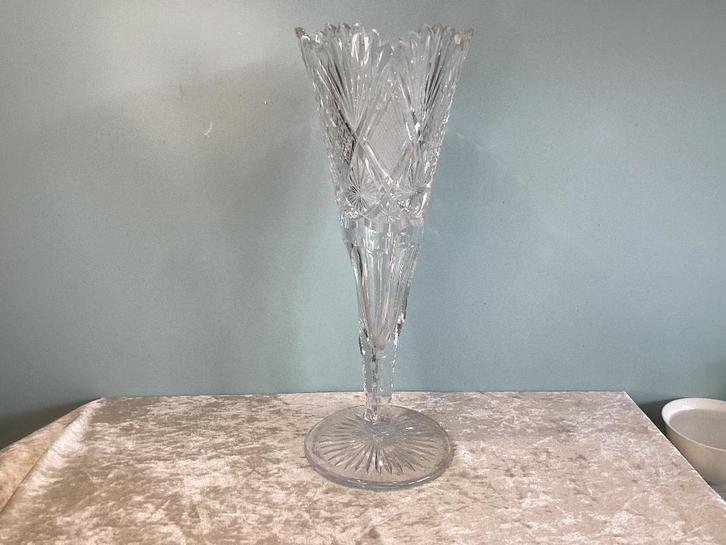 Bruidsglas Val Saint Lambert. VSL078/CC., Antiek en Kunst, Antiek | Glaswerk en Kristal, Ophalen