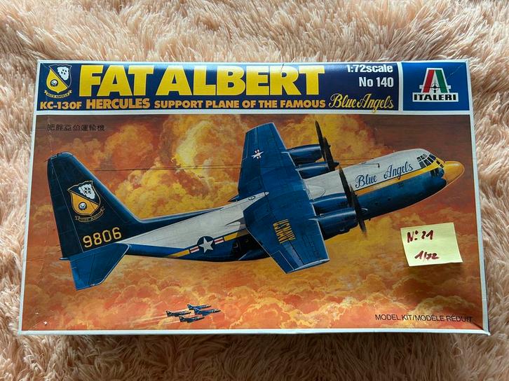 Italeri KC-130 Hercules “Fat Albert”, Hobby & Loisirs créatifs, Modélisme | Avions & Hélicoptères, Neuf, Avion, Plus grand que 1:72