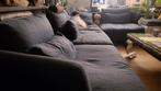 Natuzzi zithoek, Huis en Inrichting, Ophalen, Gebruikt, Stof