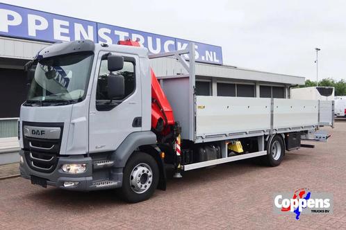 DAF LF 260 Open+Kraan Fassi F 85 V 023+Radio controle, Auto's, Vrachtwagens, Bedrijf, ABS, Airconditioning, Cruise Control, Navigatiesysteem