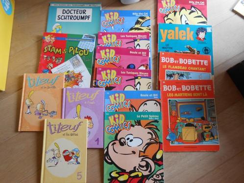 BD souple ou petite : Bob bobette Kids comic 1e/P Titeuf 2eP, Livres, BD, Utilisé, Enlèvement