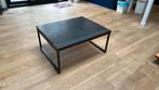 Table en acier et chene massif, Enlèvement, Comme neuf, Chêne