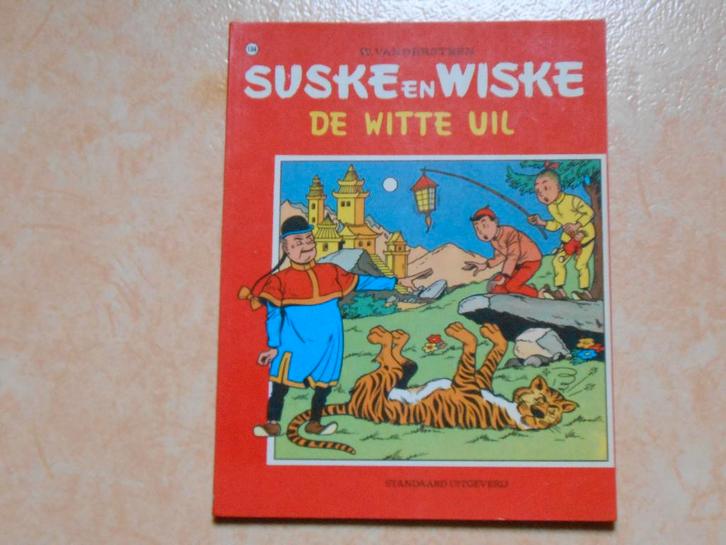 Suske en wiske 134 De witte uil 1972 1 ste druk., Boeken, Stripverhalen, Zo goed als nieuw, Eén stripboek, Ophalen of Verzenden