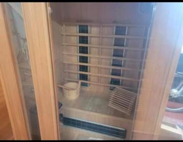Combinaison sauna finlandais/cabine infrarouge ! ÉTAT NEUF !