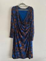Blauwe wikkeljurk lange mouwen Upgrade maat 44, Kleding | Dames, Blauw, Upgrade, Maat 42/44 (L), Ophalen of Verzenden
