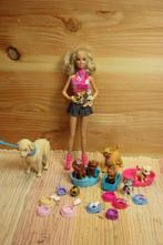 Barbiepop met honden, Kinderen en Baby's, Speelgoed | Poppen, Gebruikt, Ophalen of Verzenden, Barbie