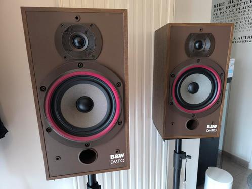 BOWERS & WILKINS DM110 - 2 weg luidsprekers, Audio, Tv en Foto, Luidsprekerboxen, Zo goed als nieuw, Front, Rear of Stereo speakers