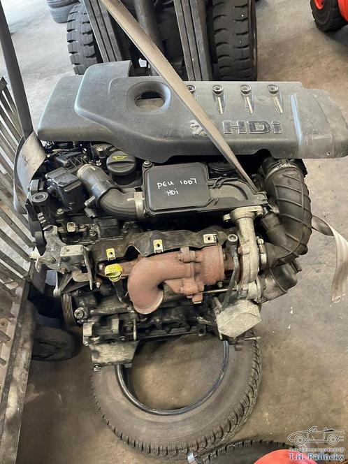 Motor Peugeot 1007 1.4 HDI bouwjaar 2006 8HZ, Auto-onderdelen, Motor en Toebehoren, Peugeot, Gebruikt, Ophalen of Verzenden