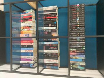 groot lot boeken thrillers romans biografie wegens verhuis beschikbaar voor biedingen
