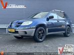 Mitsubishi Outlander 2.0 Comfort | Airco | Trekhaak | APK 08, Auto's, Mitsubishi, Elektrische ramen, Outlander, Zwart, Blauw