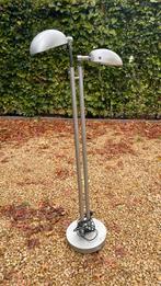Vintage Leeslamp, Huis en Inrichting, Lampen | Vloerlampen, Ophalen, Gebruikt, Metaal