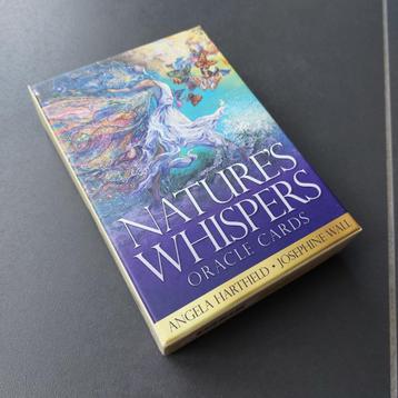 orakel kaarten nature's whispers blue angel Angela Hartfield beschikbaar voor biedingen