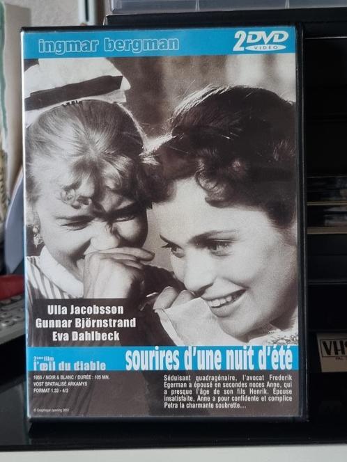Ingmar Bergman, Glimlach v/e Zomernacht /Het Oog vd Duivel, Cd's en Dvd's, Dvd's | Drama, Ophalen of Verzenden