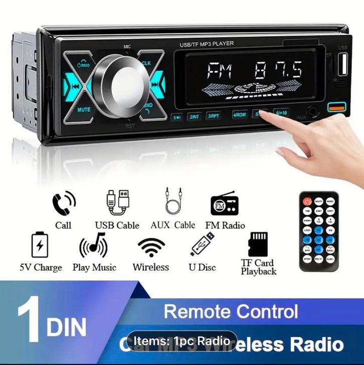 AutoRadio, Auto diversen, Autoradio's, Nieuw, Ophalen of Verzenden