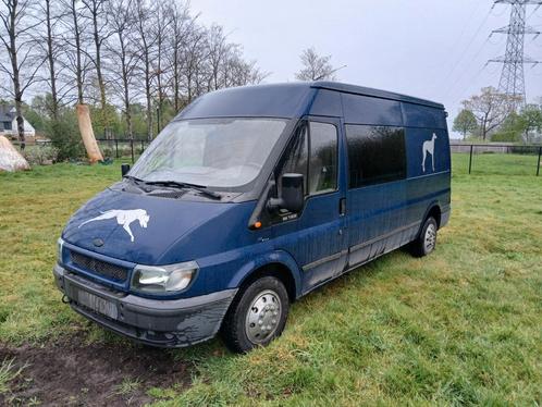 Ford transit bj 2005 !!dubbelcabine!! Maxi hoog en lang, Auto's, Bestelwagens en Lichte vracht, Bedrijf, Ford, Diesel, Ophalen