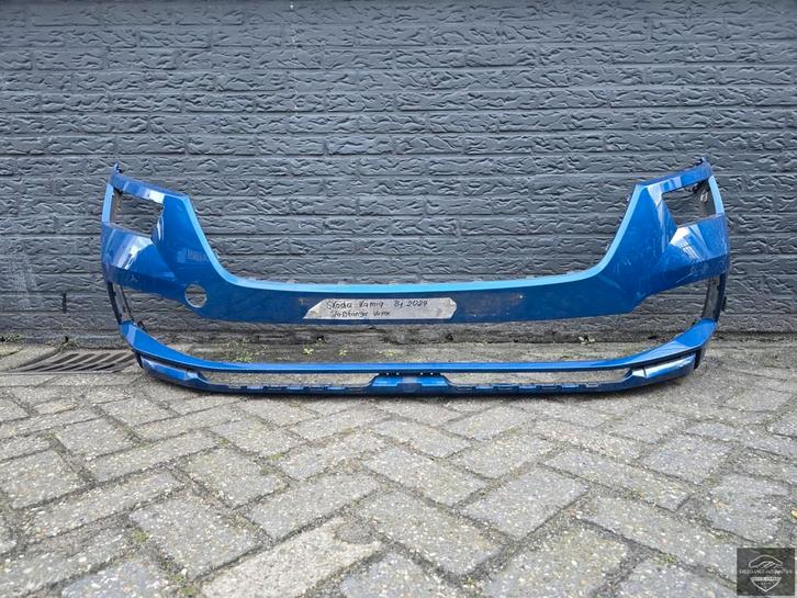 Skoda Kamiq 2019-2024 Voorbumper Bumper Origineel!, Auto-onderdelen, Carrosserie, Bumper, Skoda, Gebruikt