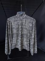 Mango - Blouse (Nieuw), Maat 38/40 (M), Mango, Zwart, Nieuw