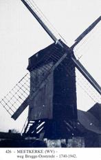 Meetkerke - molen weg Brugge-Oostende, Verzamelen, Ophalen of Verzenden, 1980 tot heden, Ongelopen, West-Vlaanderen