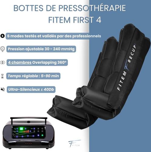 Fitem Laarzen voor pressotherapie - 4 kamers en 6 massagemod, Sport en Fitness, Massageproducten, Nieuw, Apparaat, Ophalen of Verzenden