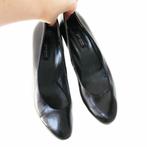 Prachtige Leren Paul Green Pumps - s8 (Maat 6½/40) € 65,-, Kleding | Dames, Pumps, Verzenden, Zwart, Zo goed als nieuw