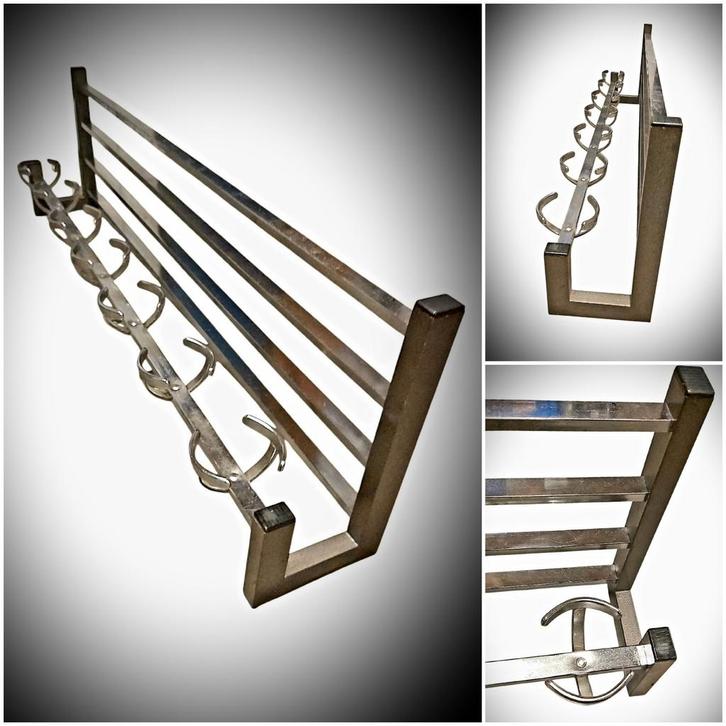 Porte manteaux moderniste dans le style  "Tito Agnoli ", Maison & Meubles, Tables | Tables de salon, Métal