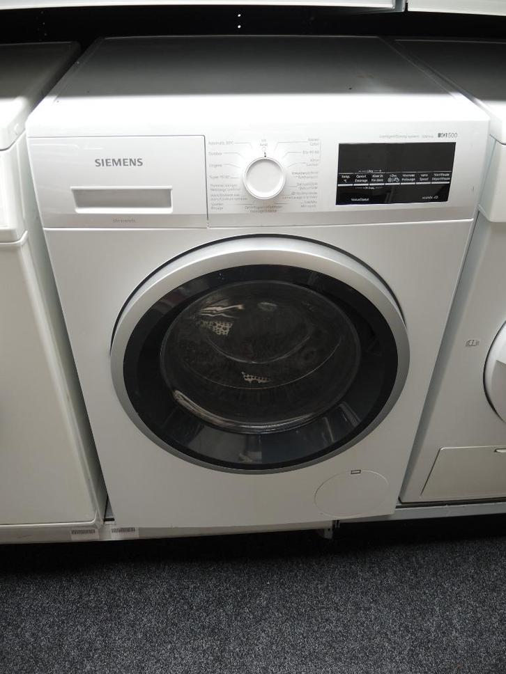 Siemens wasmachine 9 kg, Elektronische apparatuur, Wasmachines, Gebruikt, Voorlader, 8 tot 10 kg, 85 tot 90 cm, 1200 tot 1600 toeren