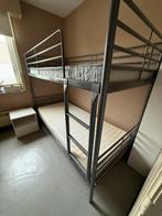 Stapelbed met 2 matrassen, Huis en Inrichting, Ophalen, 90 cm, Eenpersoons, Zo goed als nieuw