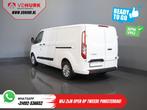 Ford Transit Custom 300 2.0 TDCI 130 pk Aut. L2 BPM VRIJ! Re, Auto's, Bestelwagens en Lichte vracht, Automaat, Parkeersensor, Wit