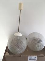 Plafondlampen Vintage, Huis en Inrichting, Ophalen, Gebruikt, Glas