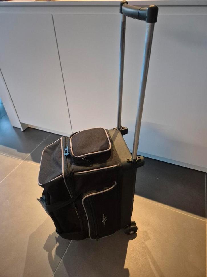Bowlingtas op wielen (2 ballen), Handtassen en Accessoires, Tassen | Reistassen en Weekendtassen, Ophalen