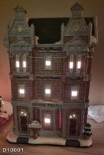 Keramiek Verlichte Kersthuisjes, Ophalen of Verzenden, Zo goed als nieuw