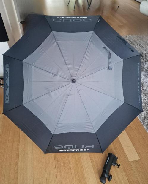 PARAPLU + PARAPLUHOUDER VOOR GOLFKAR, Sport en Fitness, Golf, Nieuw, Overige typen, Overige merken, Ophalen
