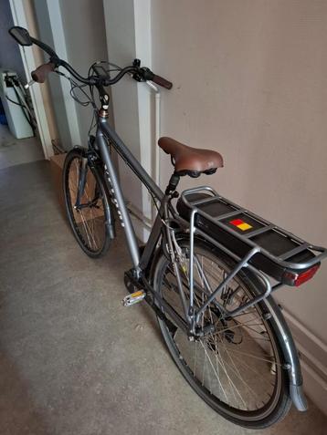Elektrische Fiets Veloci MEN GREY 51 BBS (2017 model), Fietsen en Brommers, Elektrische fietsen, Ophalen, Gebruikt, 50 km per accu of meer