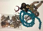 juwelenset lot vintage juwelen en materiaal lot 12 396 gram, Overige typen, Zilver, Verzenden