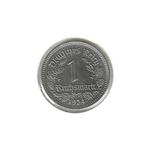 Duitsland, 1 Reichsmark 1934 A., Postzegels en Munten, Ophalen of Verzenden, Duitsland, Losse munt
