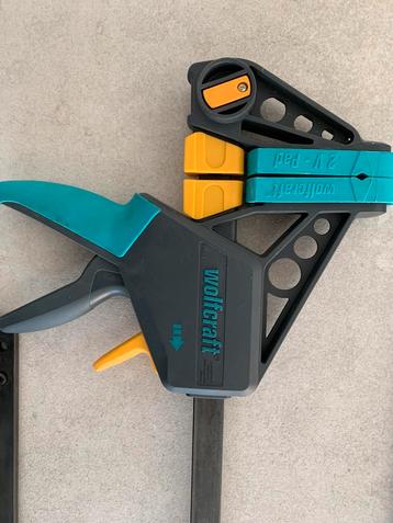 Wolfcraft lijm-spanklemmen 6 stuks  beschikbaar voor biedingen