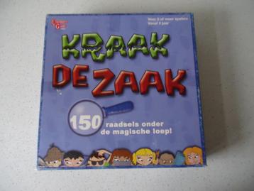 "Kraak De Zaak" van University Games in Nieuwe staat ! beschikbaar voor biedingen