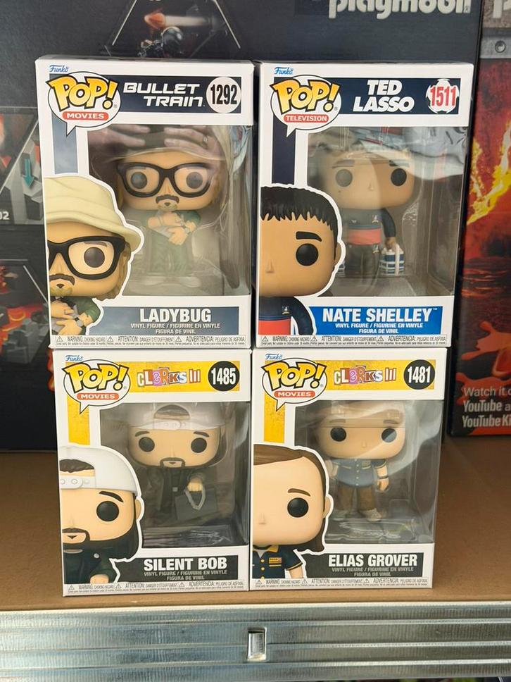 Funko POP - Pop! Poppen Clerks III Ted Lasso Bullet Train, Verzamelen, Poppetjes en Figuurtjes, Nieuw, Ophalen of Verzenden