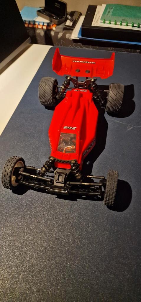 Buggy Sworkz S12-2 carpet + électronique., Hobby & Loisirs créatifs, Modélisme | Radiocommandé & Téléguidé | Voitures, Enlèvement