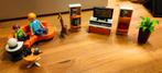 playmobil 9267 - Uitgeruste woonkamer, Kinderen en Baby's, Speelgoed | Playmobil, Ophalen, Zo goed als nieuw, Complete set
