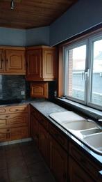 Eiken keuken, Granit ou Pierre, Brun, Enlèvement, Utilisé