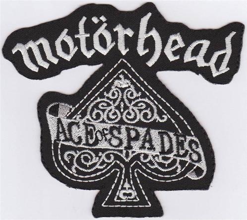 Motorhead Ace Of Spades stoffen opstrijk patch embleem #5, Collections, Musique, Artistes & Célébrités, Neuf, Vêtements, Envoi