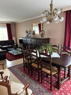 tafel en 6 stoelen, Ophalen, Gebruikt