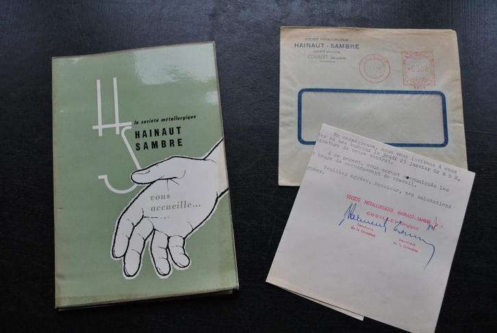 LA SOCIETE METALLURGIQUE HAINAUT SAMBRE VOUS ACCUEILLE 1962, Boeken, Geschiedenis | Nationaal, Gelezen, 20e eeuw of later, Ophalen of Verzenden