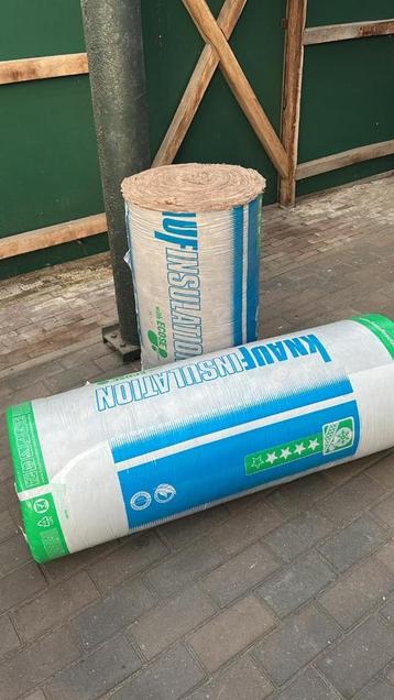 2 rollen Knauf glaswol met ECOSE 1200x7400x100 beschikbaar voor biedingen
