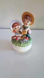 Prachtige muziekdoos uit keramiek., Verzamelen, Ophalen of Verzenden, Zo goed als nieuw